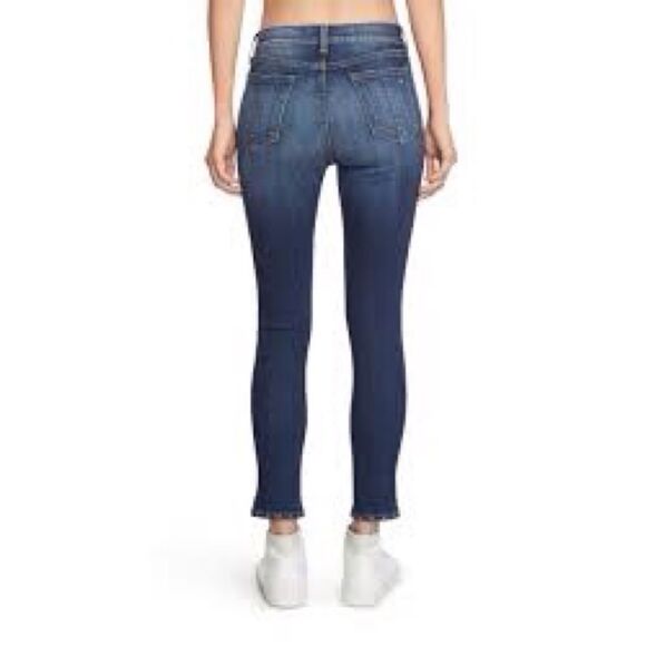 Rag & Bone whiskered Capri  Skinny Jeans  Size 24 - Picture 2 of 13